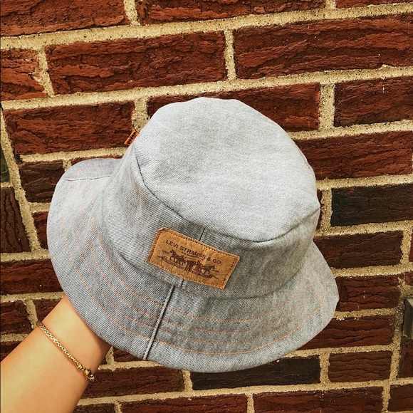 Handmade Levi’s denim bucket hat - Picture 2 of 4